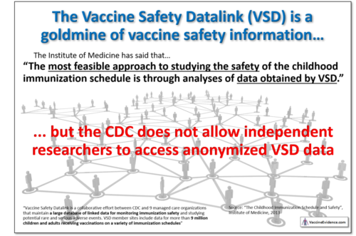 Release the Vaccine Safety data